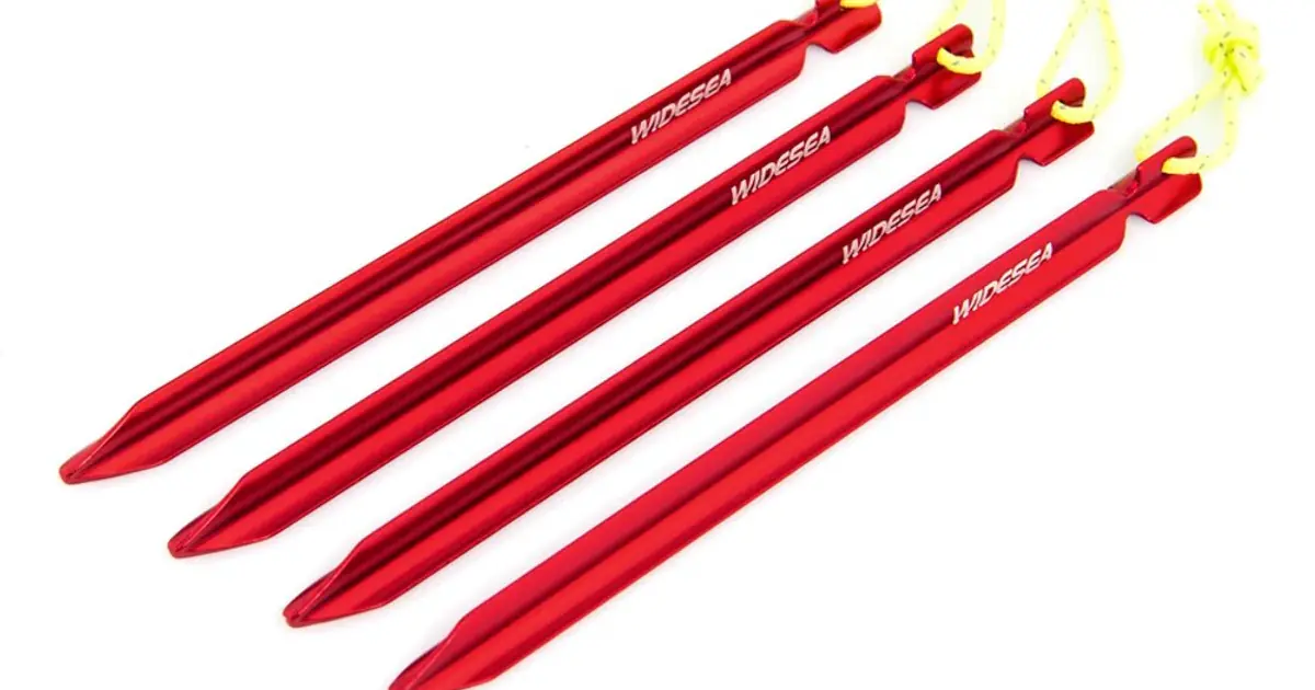 Widesea Tent Pegs Review: 4-Pack Hard Snow and Sand Stakes Tested 2026